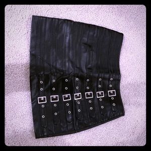 Forever 21 Mini Leather Skirt
